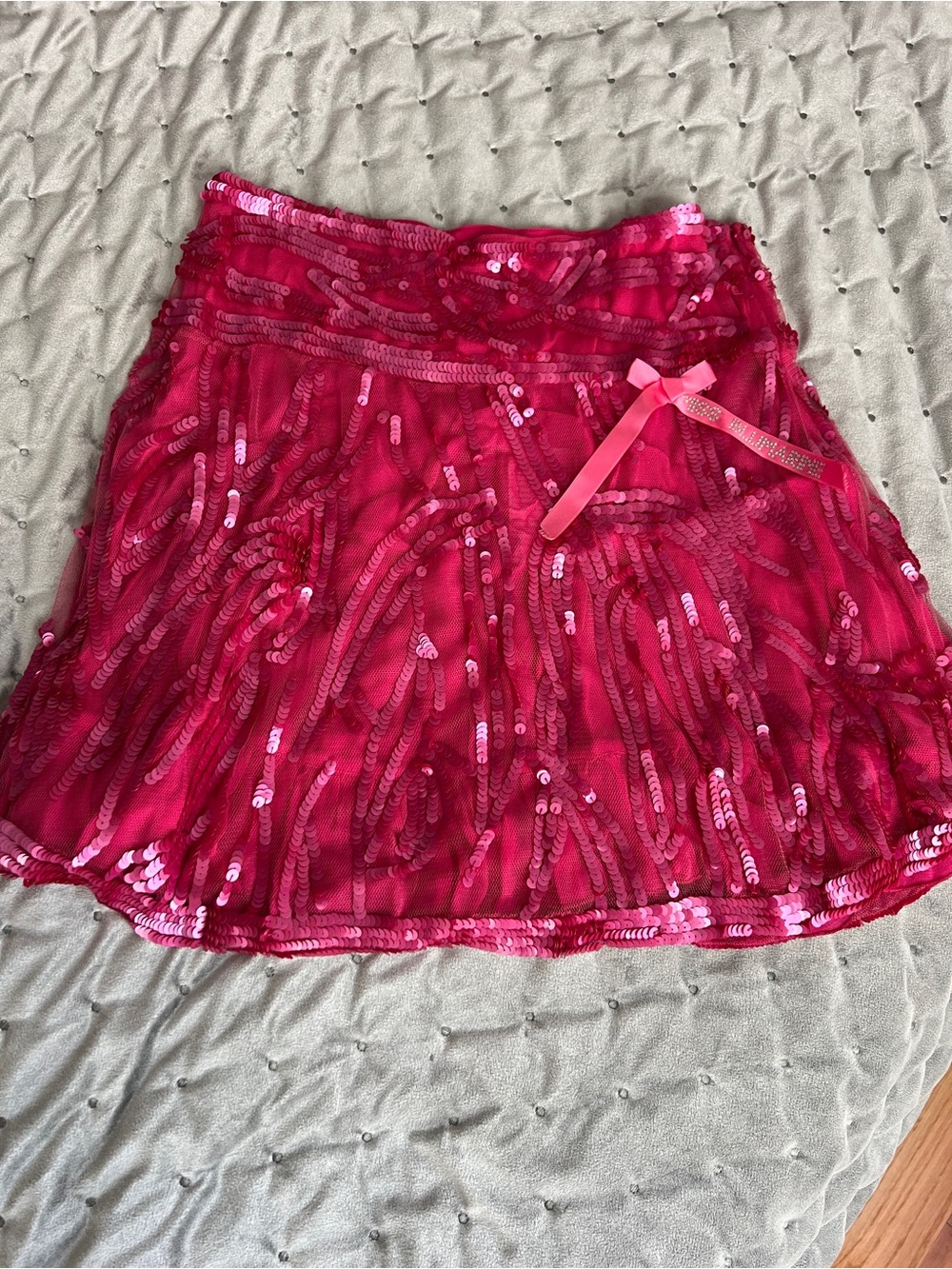 Miss Blumarine Girls Sequin Skirt Embellished Party Dance Ballet Occasion Skirt